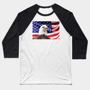 american flag Baseball T-Shirt